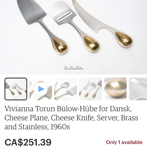 Torun MCM Cheese servers vintage - Picture 10 of 13